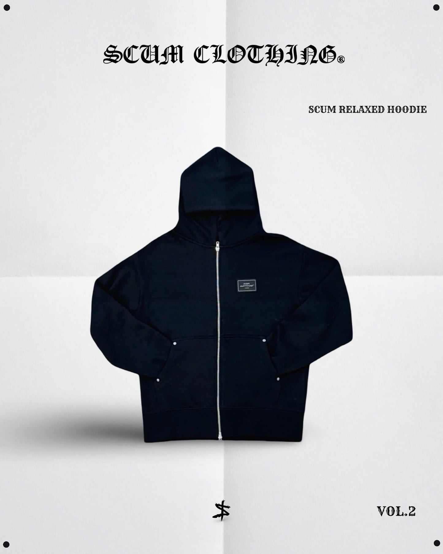 SCUM RELAXED HOODIE