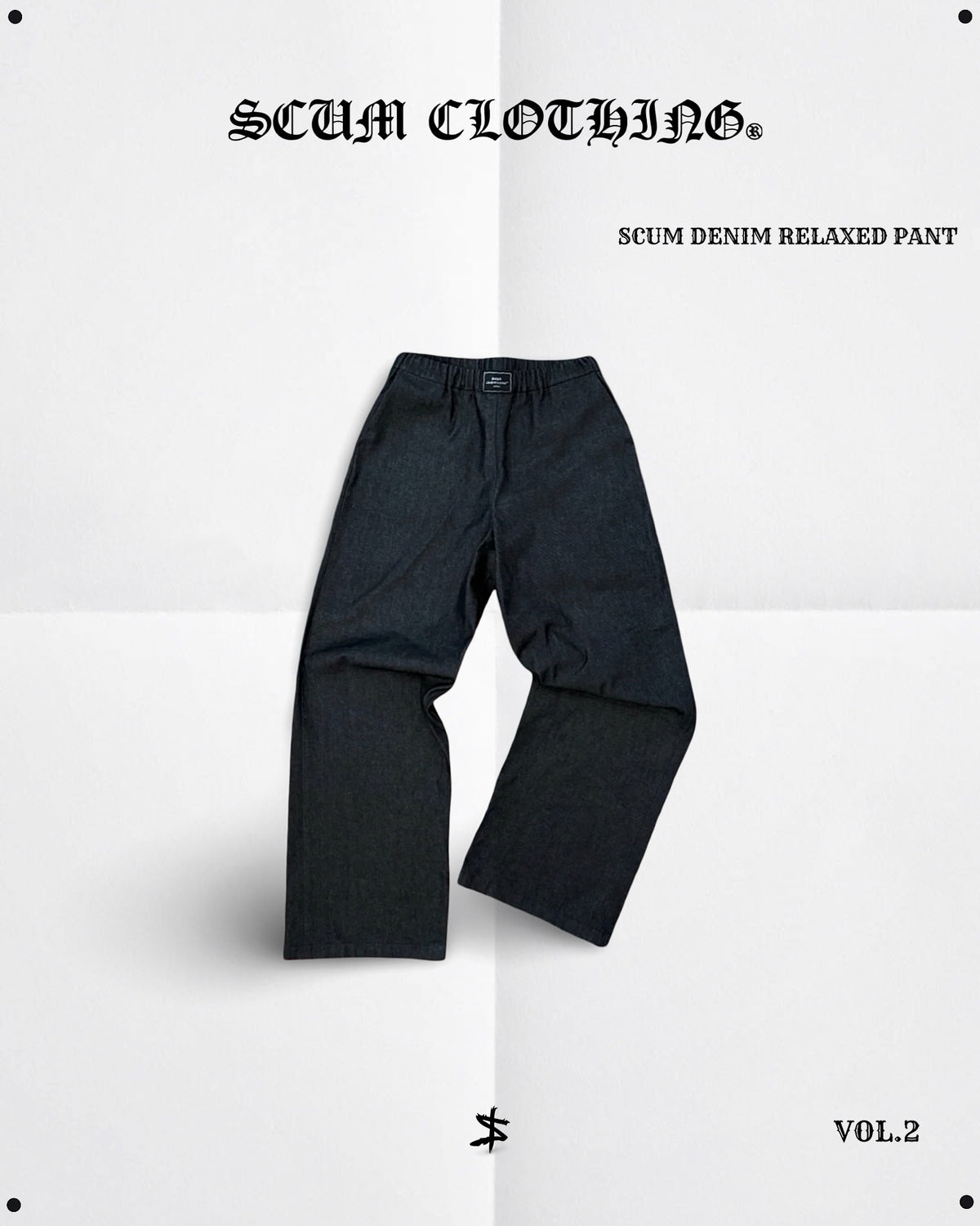 SCUM DENIM RELAXED PANT