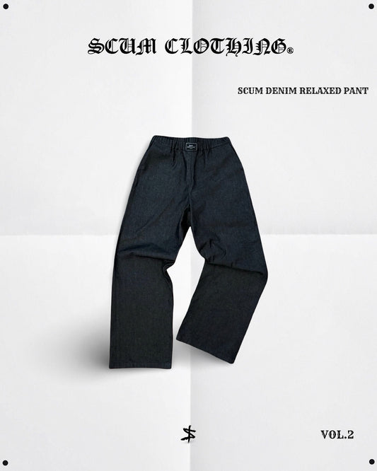 SCUM DENIM RELAXED PANT