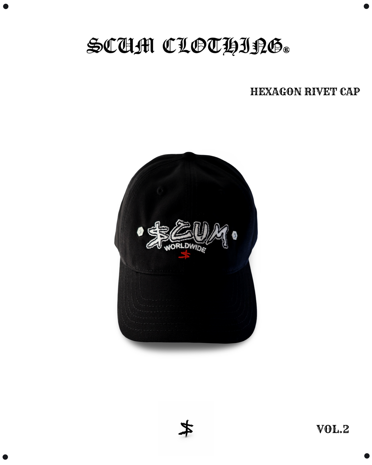 {HEXAGON RIVET CAP}