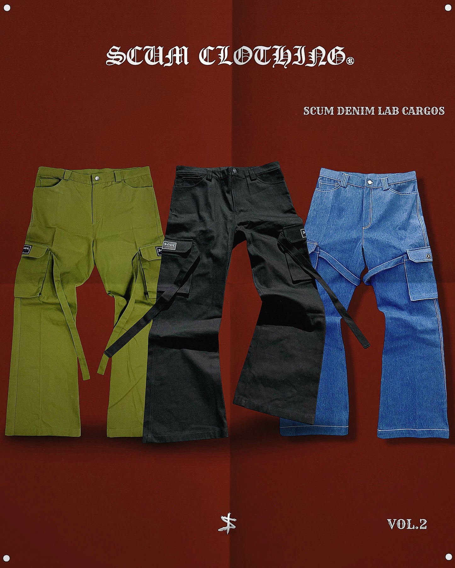 DENIM LAB CARGOS